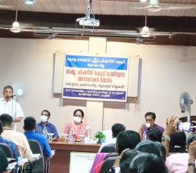 Zonal Review meeting by Hon’ble Minister Fisheries at Chengannur on 2-12-2021.